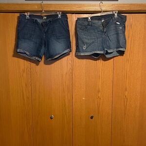 Denim Blue Women's Shorts